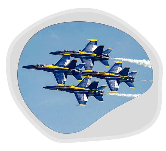 Blue Angels boat charter from Gulf Shores