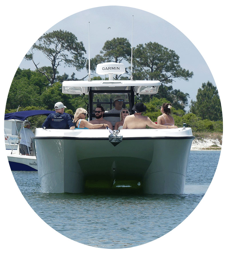 Special event private boat charter